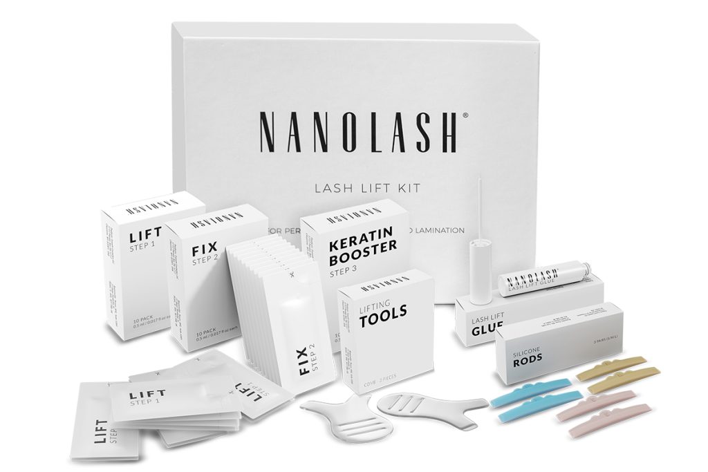 Nanolash Lift Kit - um produto revolucionário na estilização de pestanas
