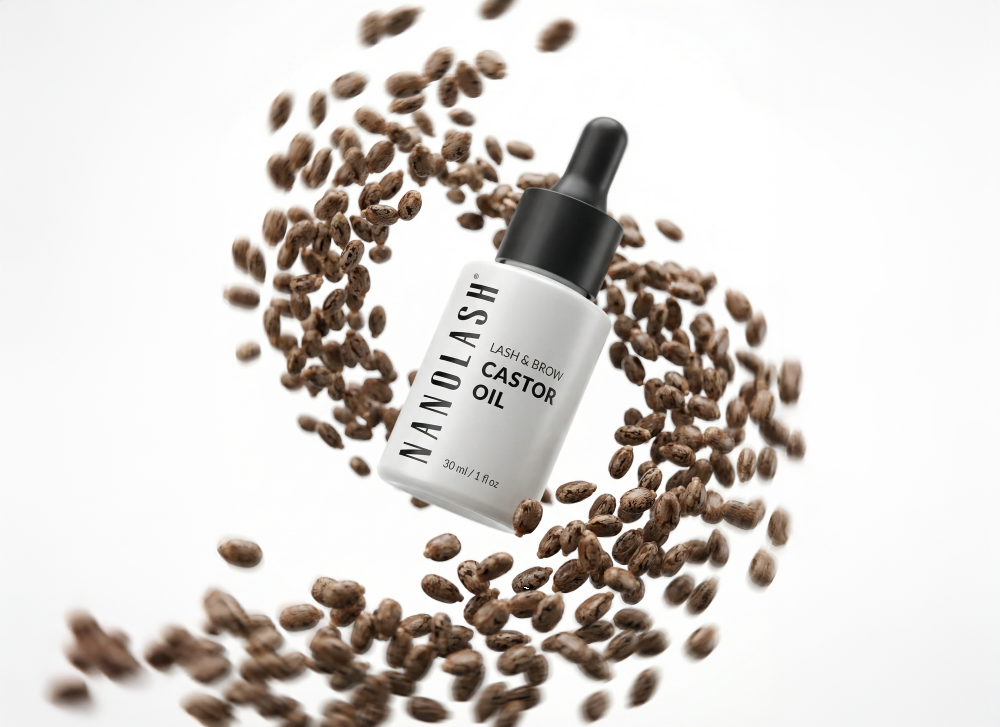 óleo de rícino sobrancelhas nanolash